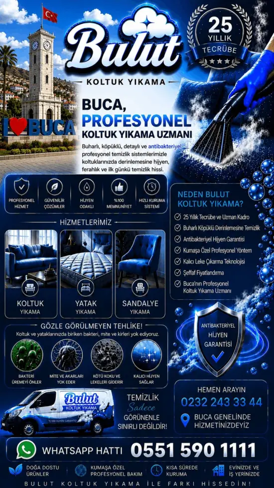 Buca koltuk yıkama